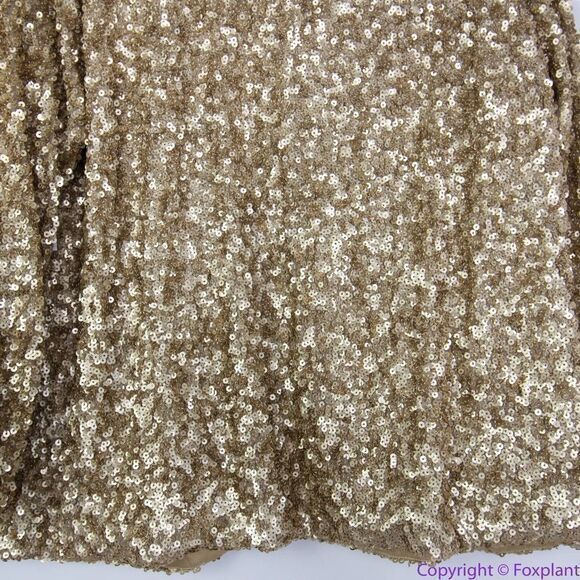 NEW Chico's gold Sequin long-sleeve Jacket blazer,‎ 0 (S/4) - Picture 8 of 16